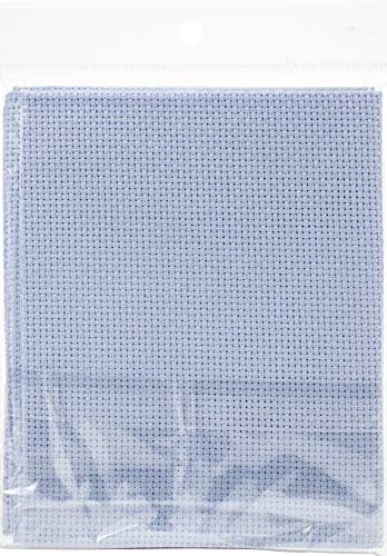 Design Works Crafts 14 Counted Cross Stitch-Light Pre-Cut Aida Fabric, Blue,Gold,3505