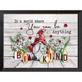 Tiwabb Gnome Flower Stamped Cross Stitch Kits for Adults Beginners - color: Gnome Flower - 105