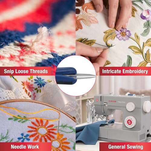 SINGER ProSeries™ Sewing Scissors Bundle, Fabric, Detail & Snips, 3 Count - color: Navy