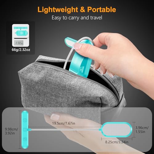 Gritin Rechargeable Book Light for Reading in Bed with 19 LED - color: Blue