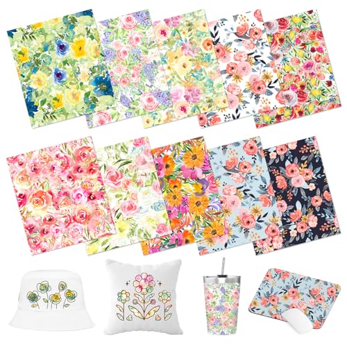 Floral Sublimation Transfer Ink Paper 10 Sheets 12 * 10in - color: Graduation-21