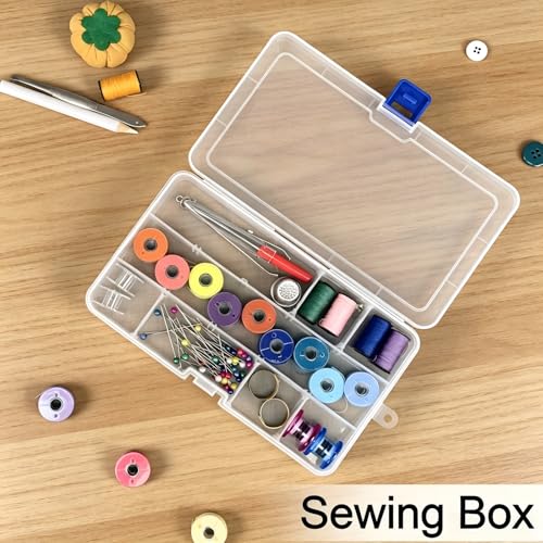4Pack Bead Organizer Box with Adjustable Dividers,for Bracelet Making DIY Jewelry Craft Nail and Earring Organizing,Fishing Tackle Boxes (clear) - color: clear
