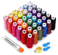 36 Colors 300 Yards Threads for Sewing Machine Set with Needles - color: 36colors,300yd