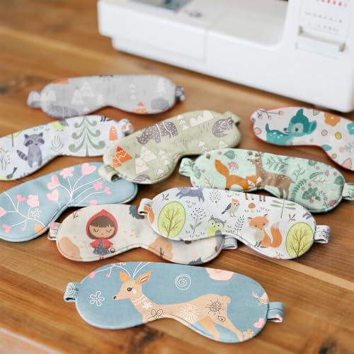 Aubliss 8pcs Fat Quarter Fabric Bundles 100% Cotton 20'' x 20'' - color: Forest