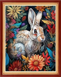 Artvxeay Stamped Cross Stitch Kits - Embroidery Kits for Beginners Cross Stitch Kits for Adults 11 CT Printed Patterns Needlepoint Kits - (Lucky Rabbit 16x20 inch) - color: Lucky Rabbit 16x20 inch