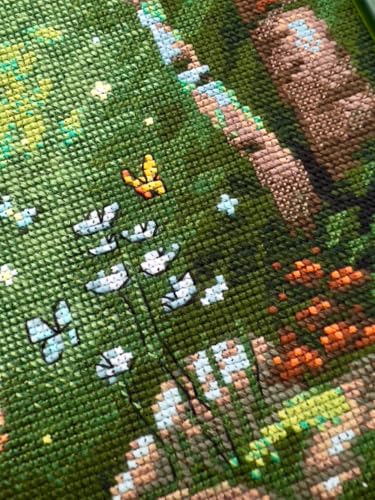 RIOLIS 2251 Fox in the Forest Counted Cross Stitch Kit 11.75 x 15.75 in - style: Fox in the Forest 2251
