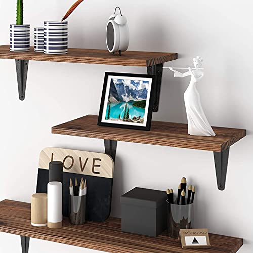 Betionol Diamond Painting Frames, Display 12x12in/30x30cm Diamond Painting Pictures or Photos, Black Natural Solid Wood Picture Frame with Acrylic Protection Glass, Back Mat And Hanging Kit - style: Black - Single