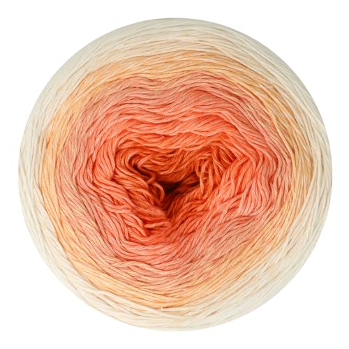 Scheepjes Cotton Whirl Gradient Yarn, 736 Cinderlight, 1000m 224g - color: 736 Cinderlight