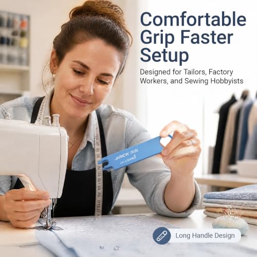 Jack Quick Needle Threader for Sewing Machine, 3-in-1 Sewing Supplies