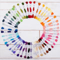 ThreadArt Embroidery Floss Kit in 50 Colors - Six Strand Set - color: 50 COLOR SET