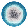 Scheepjes Cotton Whirl Gradient Yarn, 1094yd, 224g, 100% Cotton, 1 Skein - color: 706 Blueberry Frost