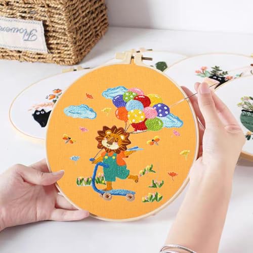 12 Sheets 12 Colors Embroidery Fabric Linen Needlework 11.8×11.8Inch - size: 11.8×11.8Inch