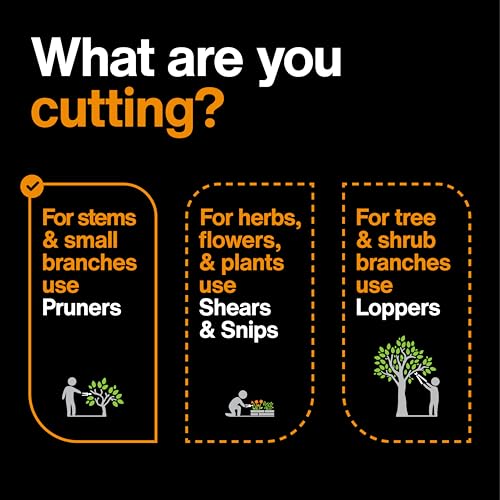 Fiskars Floral Bypass Pruning Shears, Garden Clippers for Deadheading - style: Floral Pruner