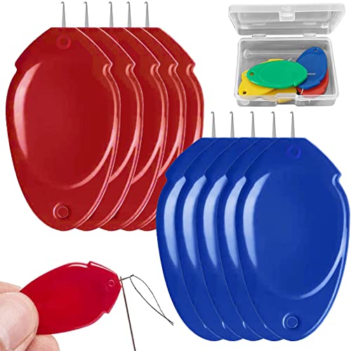 Needle Threaders for Sewing, Wire Loop DIY Simple Needle Threaders, Hand Sewing Threader Tool for Sewing Crafting (5 pcs)