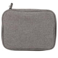 Healifty Circular Knitting Needle Case Wire Loop Needle Bag with Multi-Compartment Organizer for Crochet Hooks Knitting Accessories and Circular Storage Portable Craft Carrying Bag 8.66X6.69X1.77In