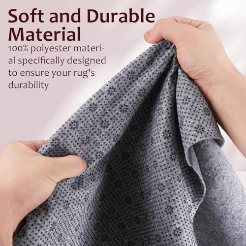 BESGEER 80×120 Inch 2mm Non-Slip Rug Backing Tufting Cloth - size: 6'8" x 10' (Rectangular)