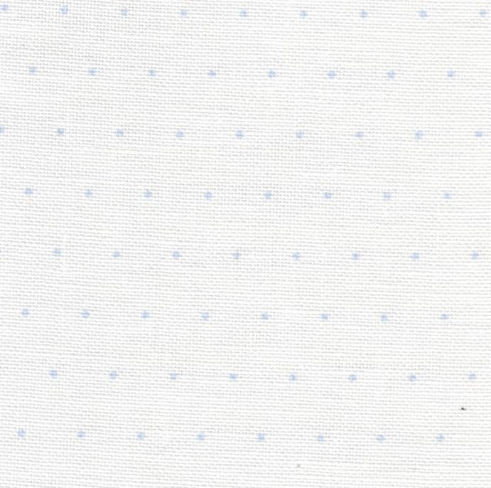 Wizardi Cashel Mini Dots 28 Count White with Gray Mini Dots 3281/1129. Needlework Canvas, Cross-Stitch Fabric, Embroidery Cloth, Needlepoint Canvas. 100% Linen. Precut Zweigart - color: White with Gray Mini Dots