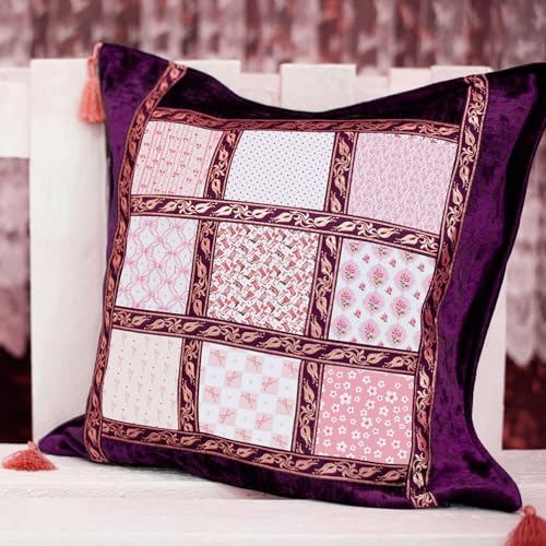 Tatuo 30 Pcs Pink Bow Quilting Cotton Fabric 10" for Sewing Crafts