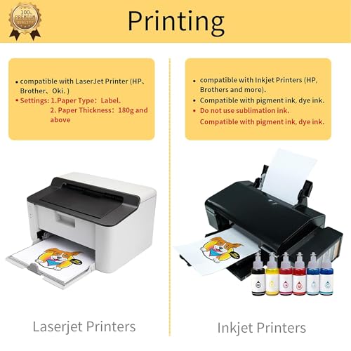 TransOurDream Iron on Heat Transfer Paper for Dark and Light T Shirts (10+10 Sheets, 8.5x11, Mix Pack) Printable HTV Heat Transfers Vinyl for LaserJet & Inkjet Printers (D3L3) - color: Mix, size: 20 Sheets