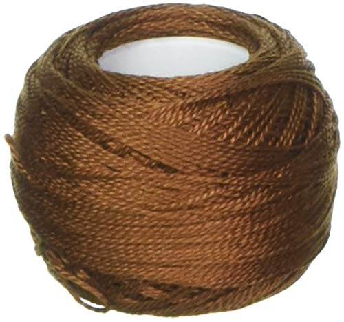 DMC 116 8-433 Pearl Cotton Thread Balls, Medium Brown, Size 8
