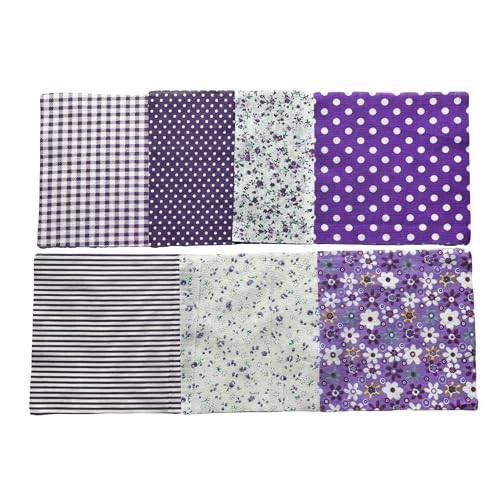Cotton Quilting Fabric Squares, 42 Piece, 5x5 Inch, Pre-Cut