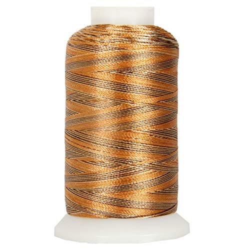 ThreadArt Polyester Machine Embroidery Thread, 1000M 40wt, Sands - color: Sands