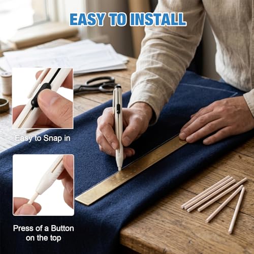 Fabric Marking Set for Sewing and Quilting, Tailor Chalk Kit