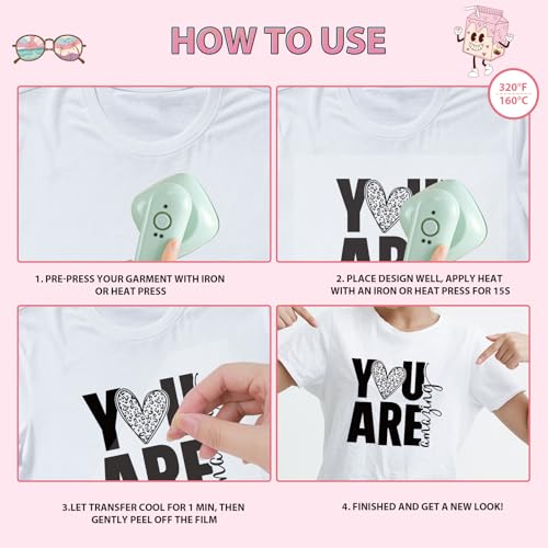 Dtf Transfers Ready to Press - 20Pcs Motivational Sleeve Designs Iron on Transfer, Positive Affirmation Iron on Decals Patches for T Shirts, Encouraging Heat Transfer for DIY Hoodies Clothes - color: Motivational 344