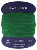 Sashiko Thread Thinner Weight 40m Col. 208 -Mint Green- Japanese Embroidery & Quilting by Yokota - color: Bamboo