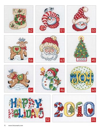 Holiday Ornaments Galore: 98 Festive Cross Stitch Ornaments