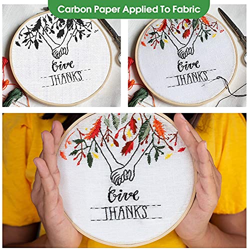 PSLER 30Pcs Black Carbon Transfer Paper - Graphite Transfer Paper, A4