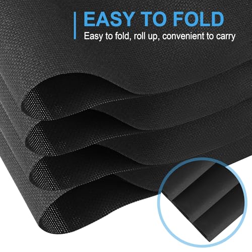 Cross Stitch Fabric 14 Count Aida Cloth 28 x 19 Inch Large Size Classic Reserve Cross Stitch Supplies Embroidery Fabric for Home DIY Craft Decoration Handmade, Black - color: Black, size: 14 CT 28 x 19In