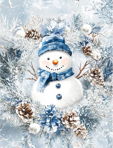 WUSARPLY Christmas Stamped Cross Stitch Kits for Beginners Adults 11CT - color: J184