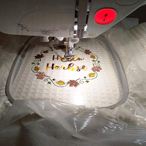 New brothread 12" x 25 Yd Roll Water Soluble Embroidery Topping Film - size: 12" x 25Yd/roll