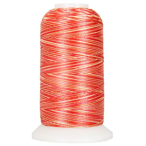 ThreadArt Polyester Machine Embroidery Thread, 1000M 40wt, Sunrise - color: Sunrise