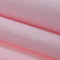 KCS 16CT Counted Cotton Cross Stitch Aida Cloth Fabric (Pink,19" x 28") - color: Pink, size: 19" x 28"