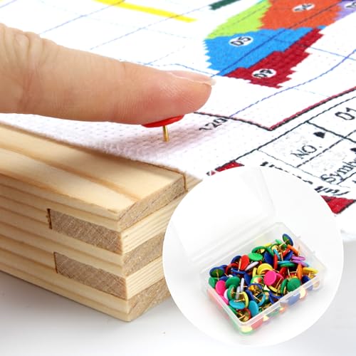 FMTYAOIU Stretcher Bars for Needlework, 6 Sets, 3 Sizes