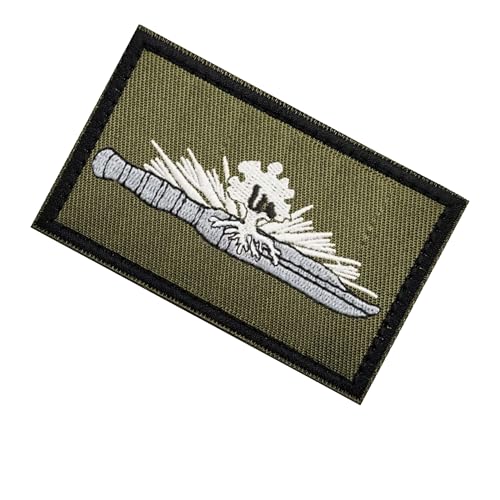 Israeli Golan Warriors Brigade Embroidered Patches, Set of 2 - color: color_d