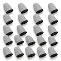 Finger Cots Cut Resistant Protector - 20 Pcs Finger Covers for Cuts, Gloves Life Extender, Cut Resistant Finger Protectors for Kitchen, Work, Sculpture, Anti-Slip, Reusable - size: 20PK