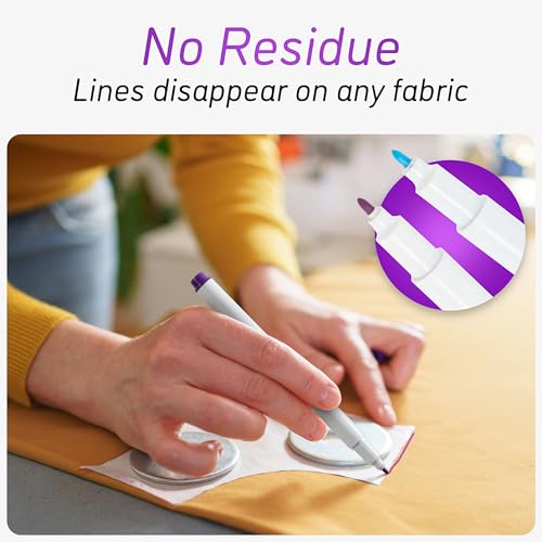 Lange & König Air & Water Erasable Fabric Markers for Sewing Products - Sewing Supplies Quilting Supplies Sewing Accessories Sewing Gifts Quilting Gifts Embroidery Supplies, Tailors Chalk Alternative - color: Air & Water Erasable Fabric Markers