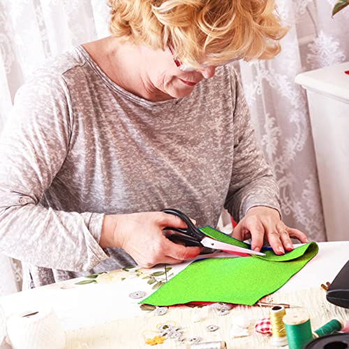 Jtnohx Soft Felt Fabric Flexible Craft Felt Sheets Fluorescent Green 20Pcs - color: Fluorescent Green