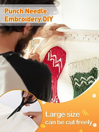 40×40in Durable Yet Forgiving Overlocking Tufting Cloth with Marked Lines - size: 40 × 40 inch