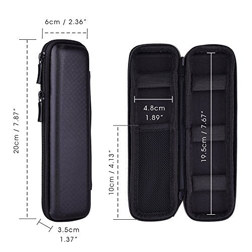 KUUQA EVA Organizer Case for Fountain Pens, Stylus Pens, Electronic Accessories, Travel Storage Case