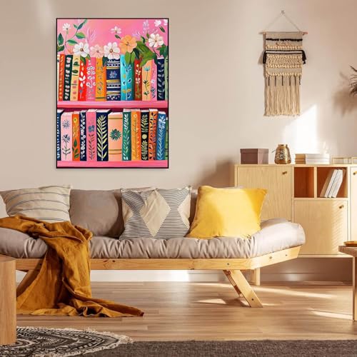 Dugsmgd Book Diamond Art Kits for Adults, Diamond Painting 12 X 16 Inch - color: Book