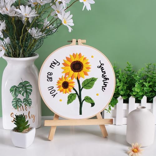Louise Maelys You are My Sunshine Embroidery Kit for Beginners DIY - color: sunshine