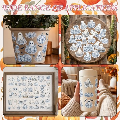 Rub on Transfers for Furniture DIY Crafts Chinoiserie Halloween - color: Chinoiserie Halloween