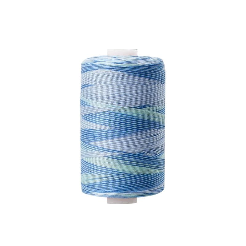 1000 Yard Multicolor Gradient Sewing Thread Colorful Embroidery Thread DIY Craft Spools Garment Accessory - style: #11