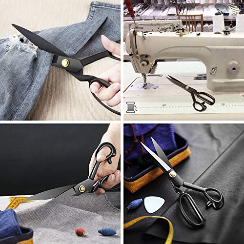 BIHRTC Professional 9 inch Dressmaking Tailor Scissors Small Embroidery