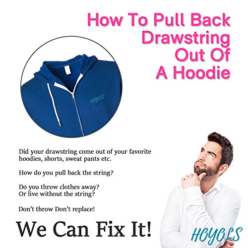 HOYOLS 7 Pcs Drawstring Threader Set