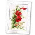 Povitrulya Counted Cross Stitch Kit 'Bouquet with Poppies' - Poppies and Daisies Wildflowers Hand Embroidery Set … - color: Bouquet with Poppies